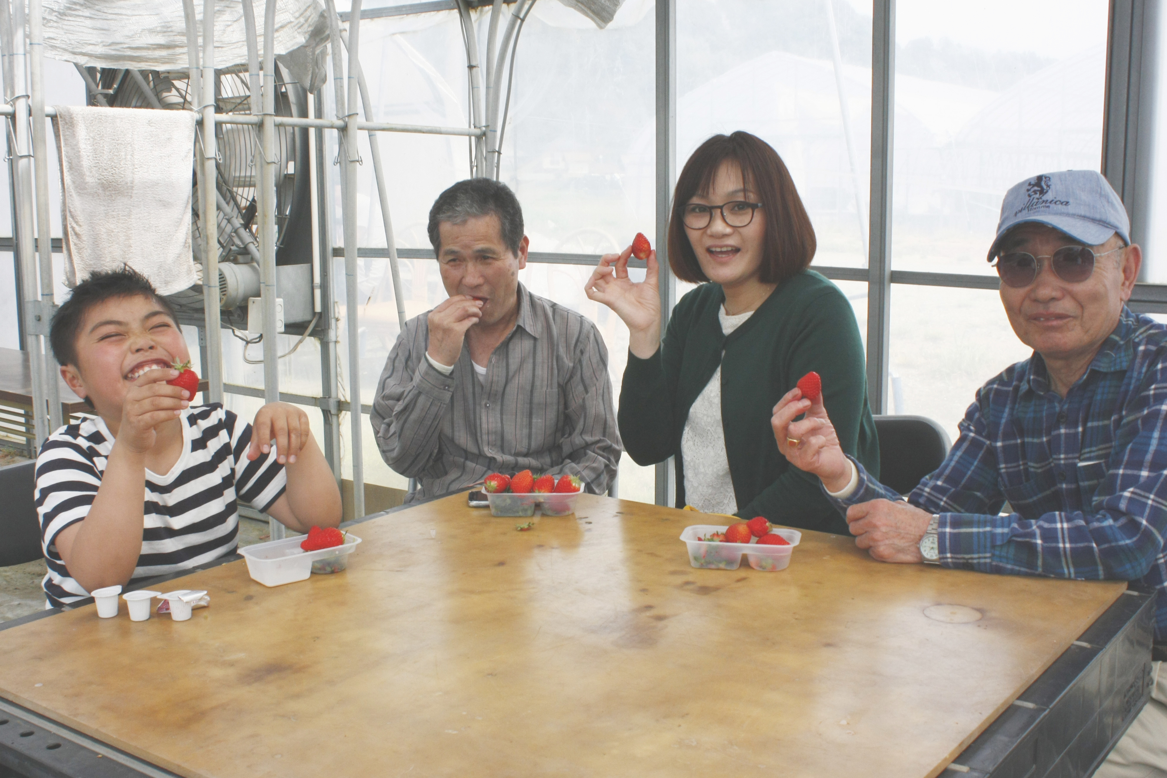 べにほっぺがたくさん出来ています